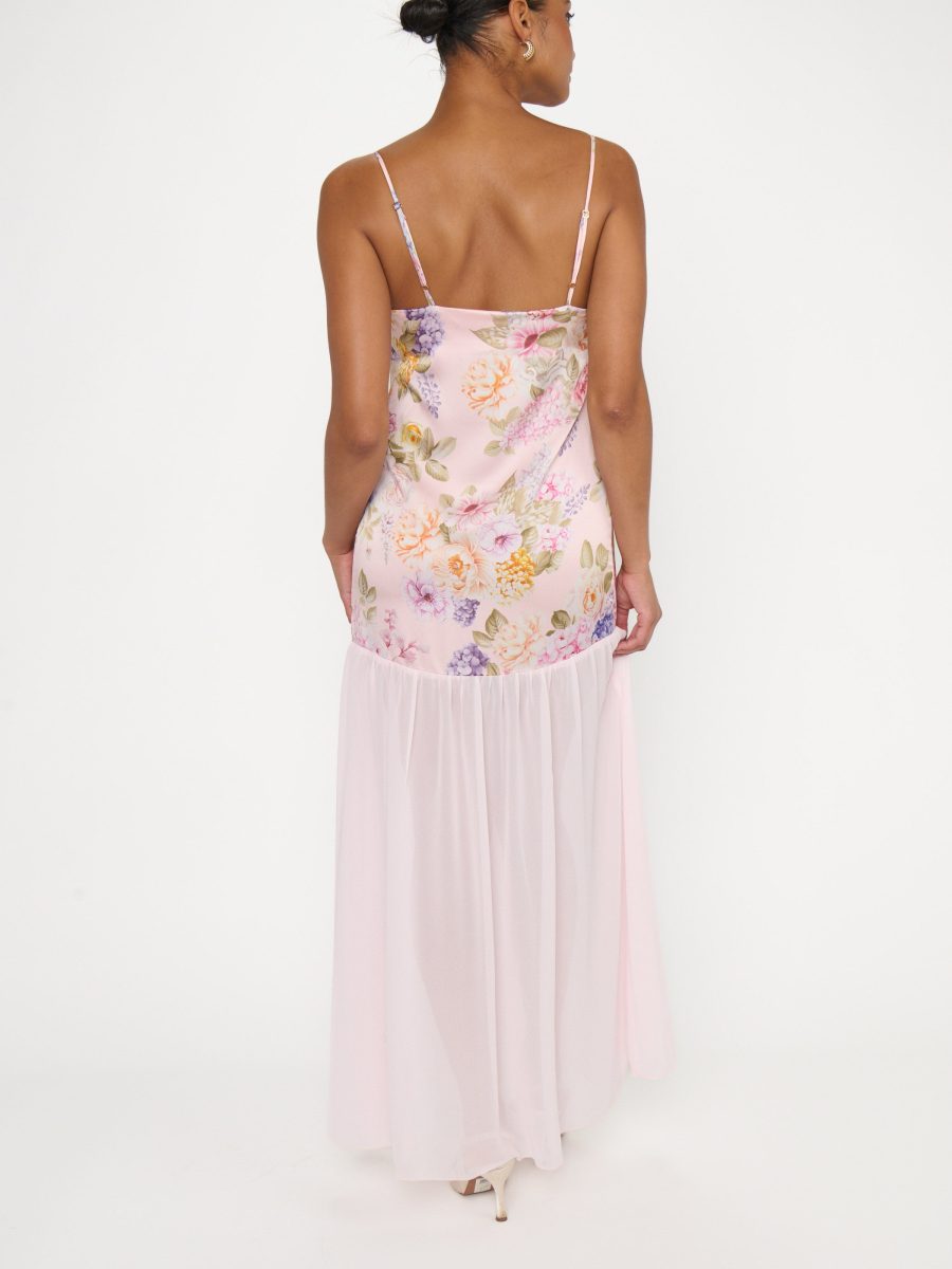 Alice Dress ~ Powder Pink Blooms