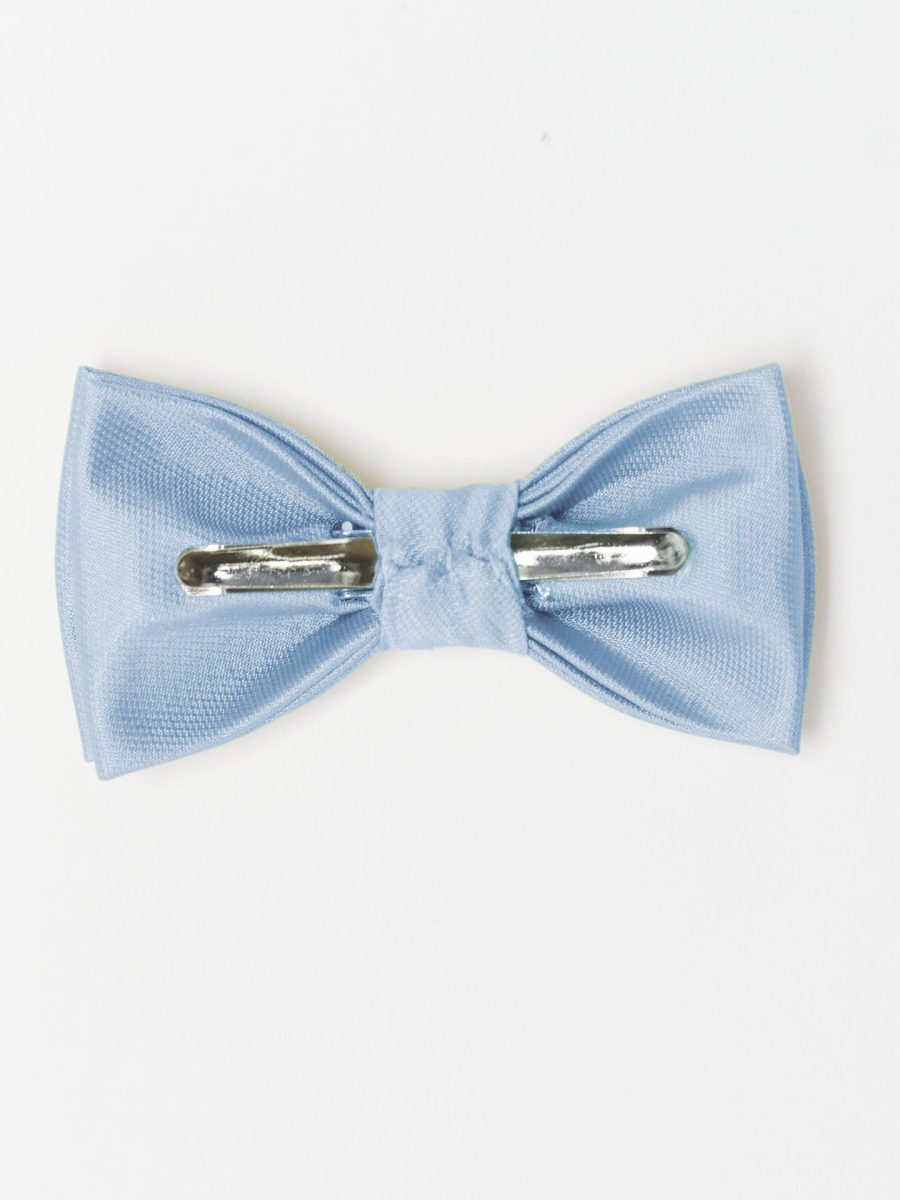 Range Kids Bow Tie ~ Steel Blue Solid