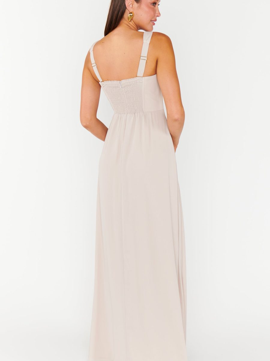 Nina Maxi Dress ~ Show Me the Ring Crisp