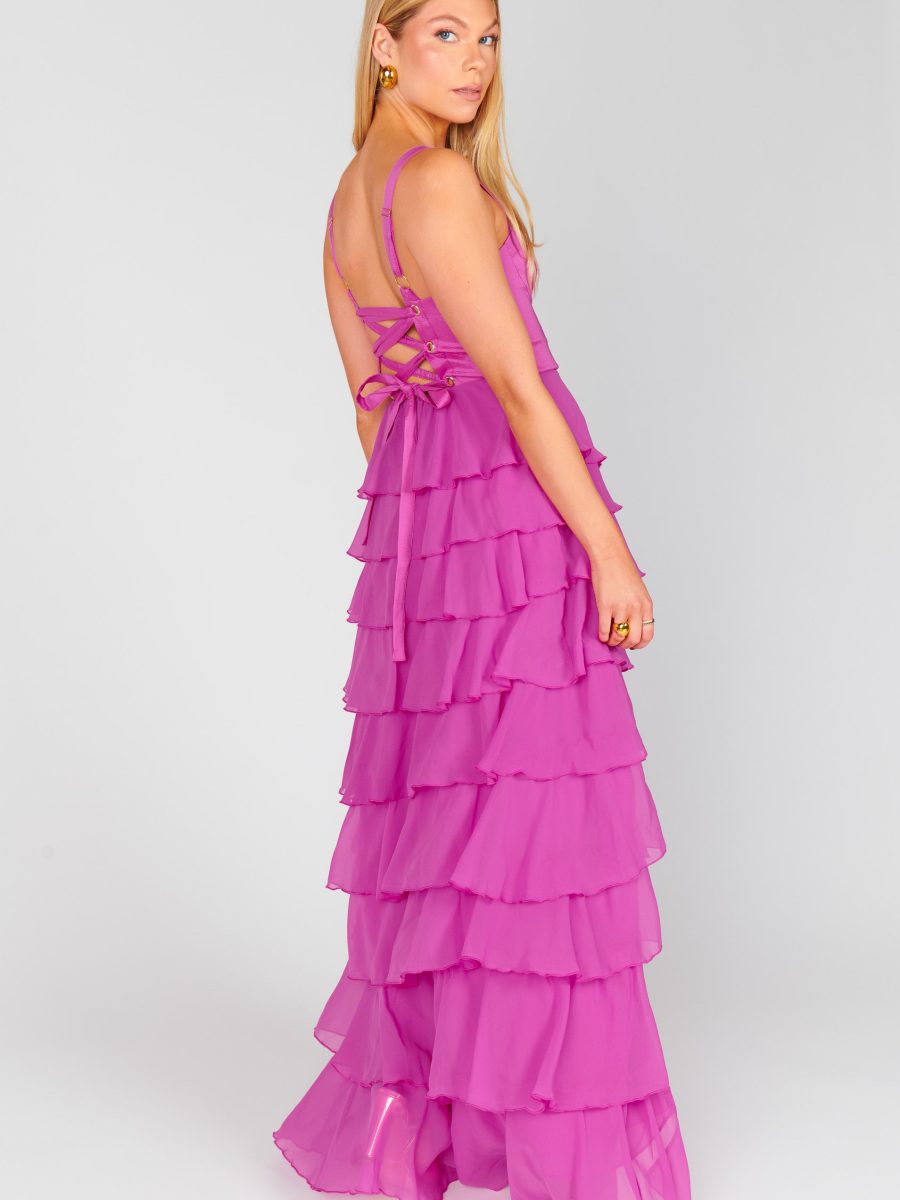 Katarina Maxi Dress ~ Magenta Majesty