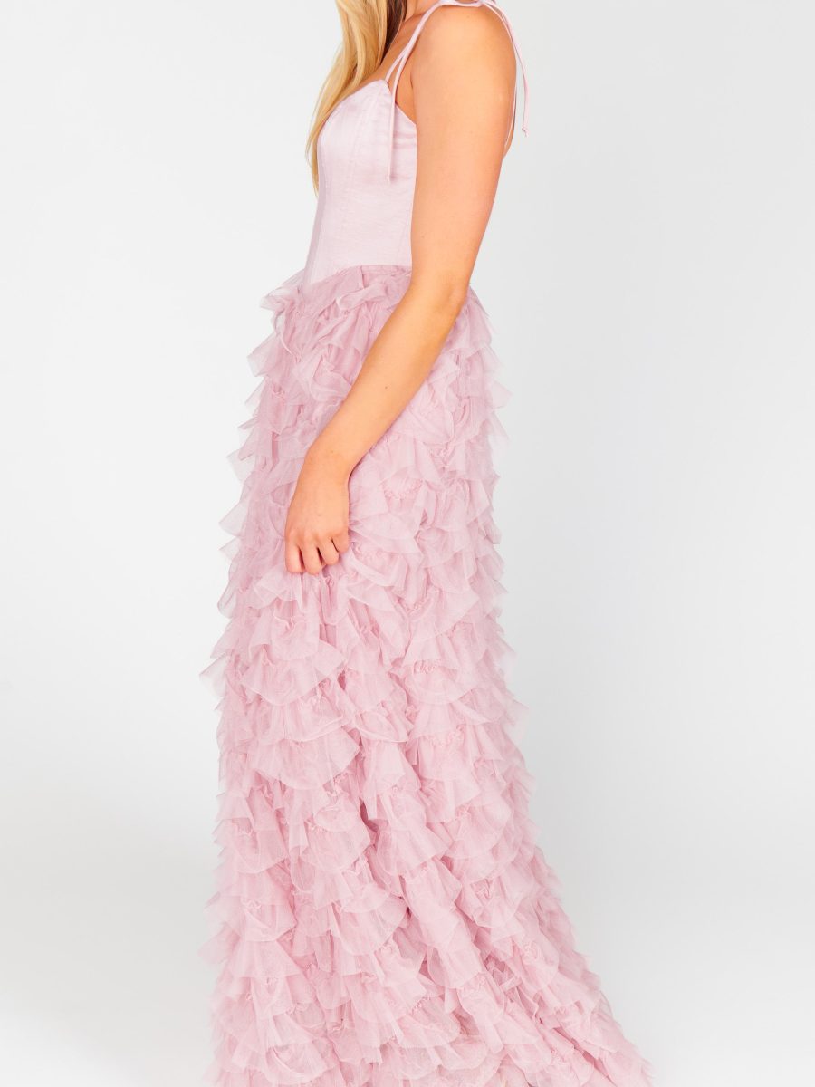 Francesca Maxi Dress ~ Ballet Slipper Ruffle Tulle