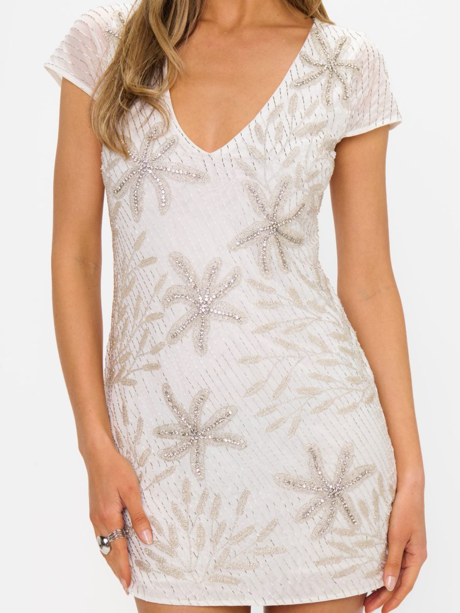 Arista Mini Dress ~ Under The Sea Embellishment