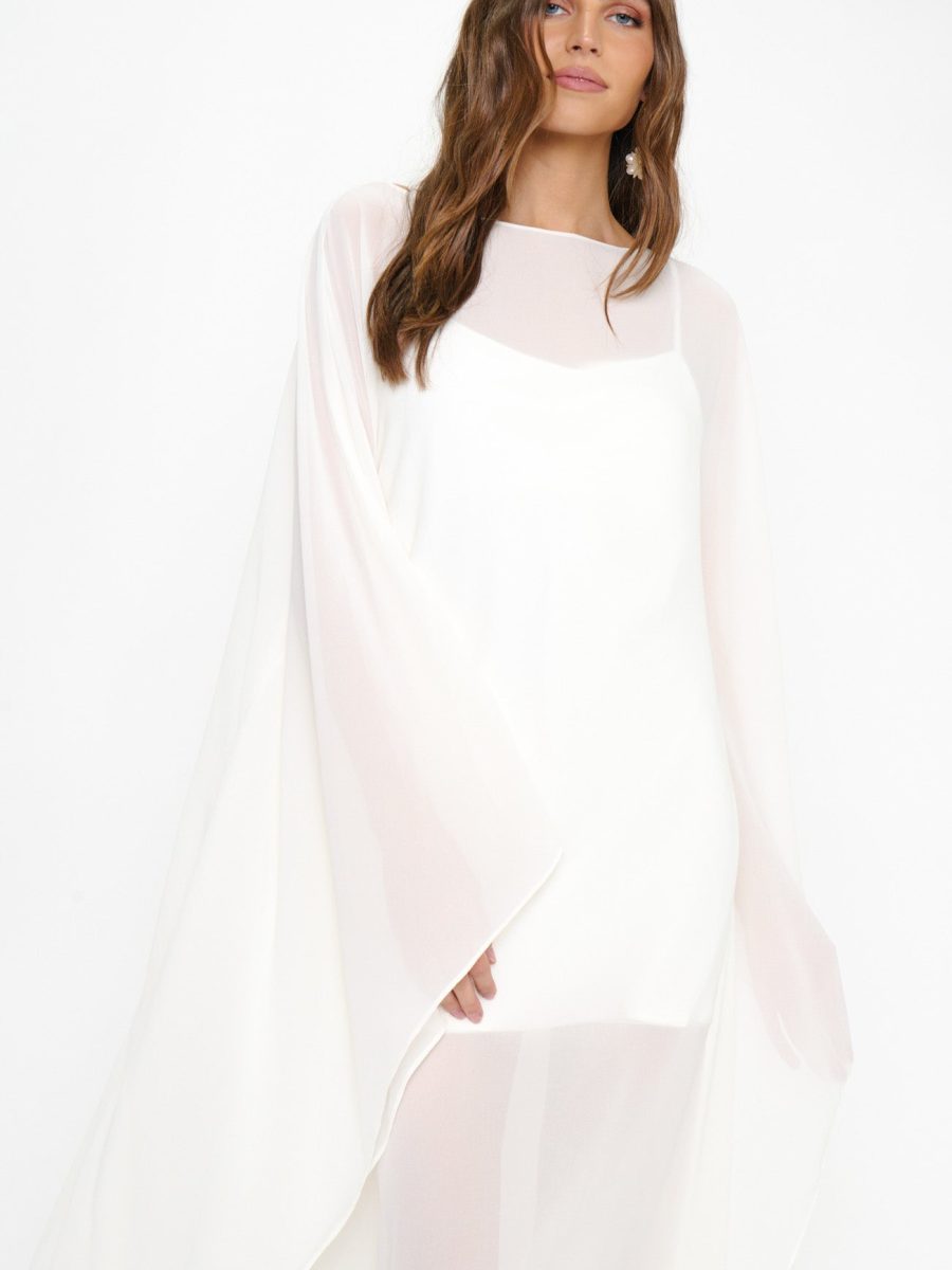 Olsen Maxi Dress ~ Wedding Cake Chiffon