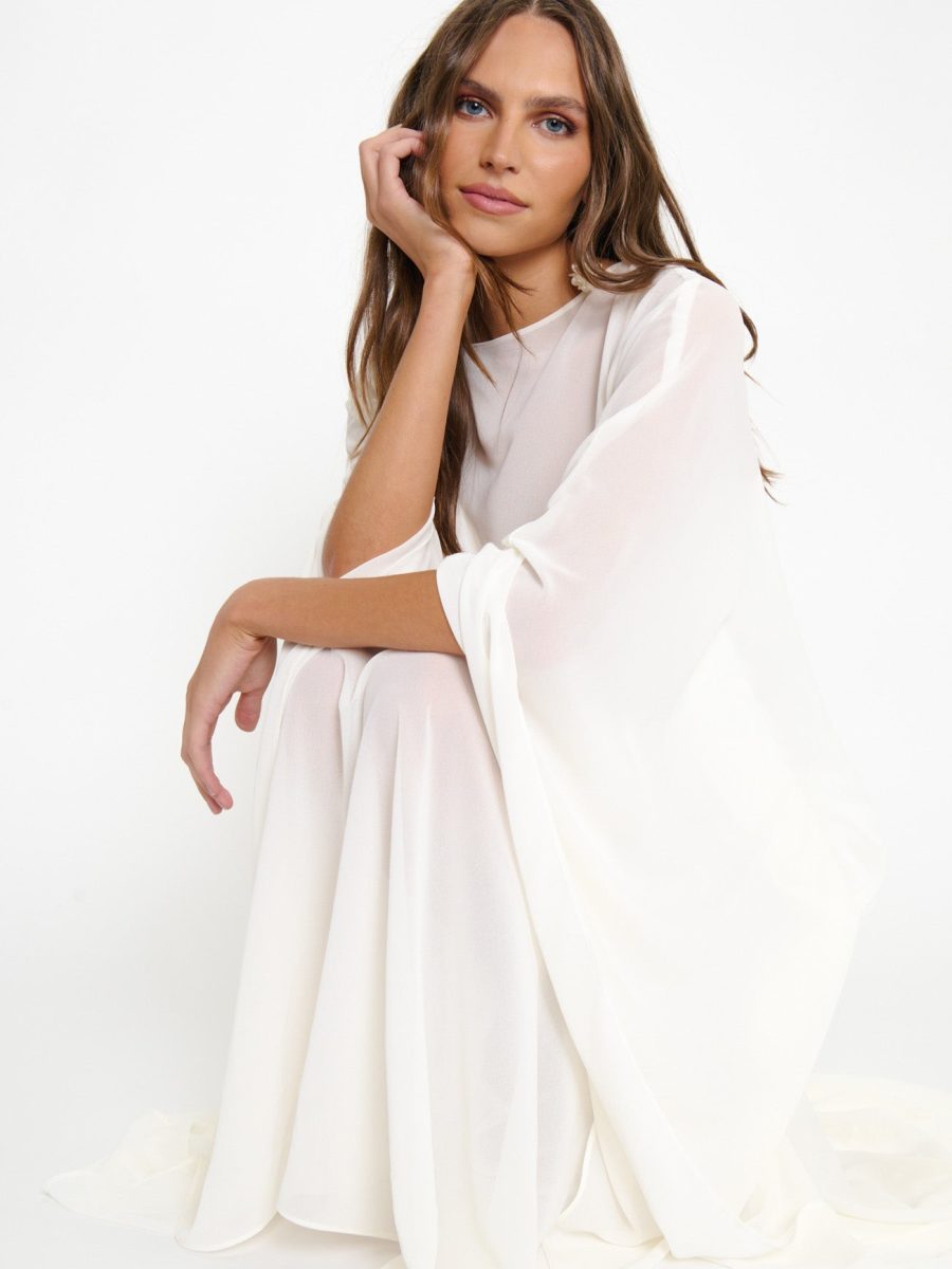 Olsen Maxi Dress ~ Wedding Cake Chiffon