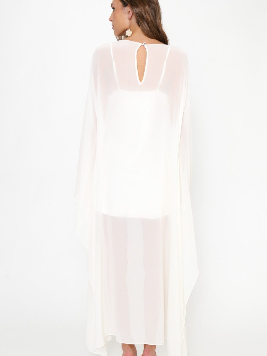 Olsen Maxi Dress ~ Wedding Cake Chiffon