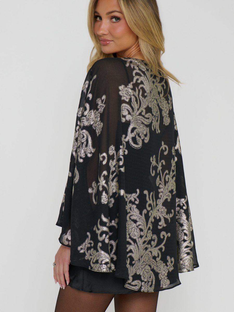 Cherish Cape ~ Golden Noir