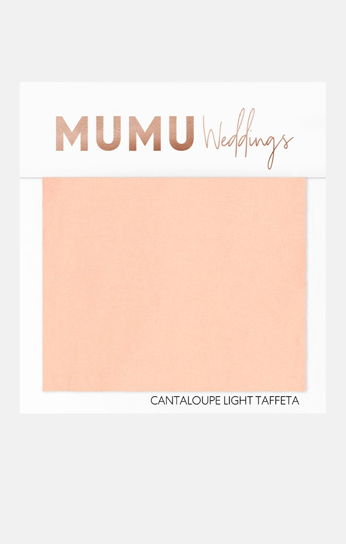 Cantaloupe Light Taffeta