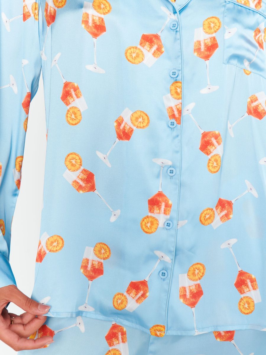 Classic PJ Set ~ Saint Spritz Silky