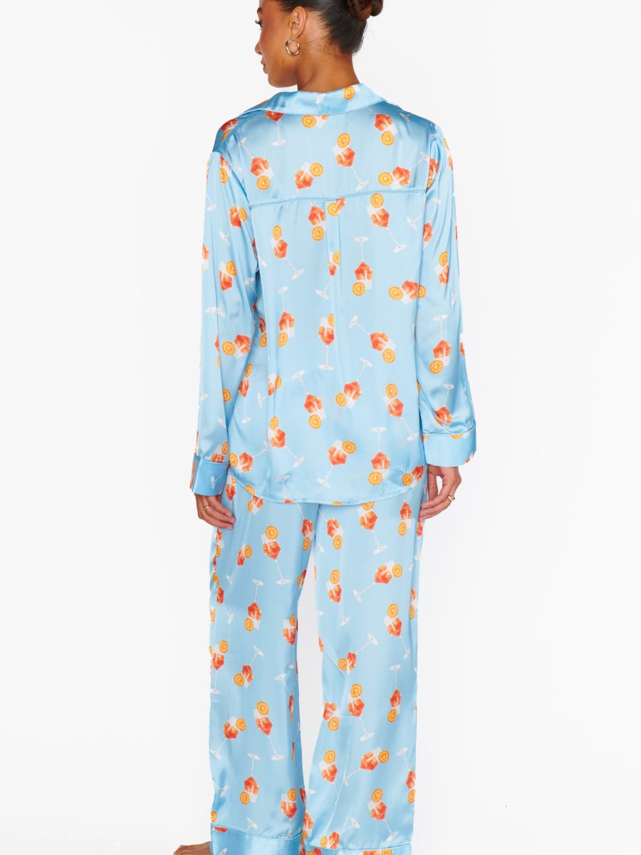 Classic PJ Set ~ Saint Spritz Silky