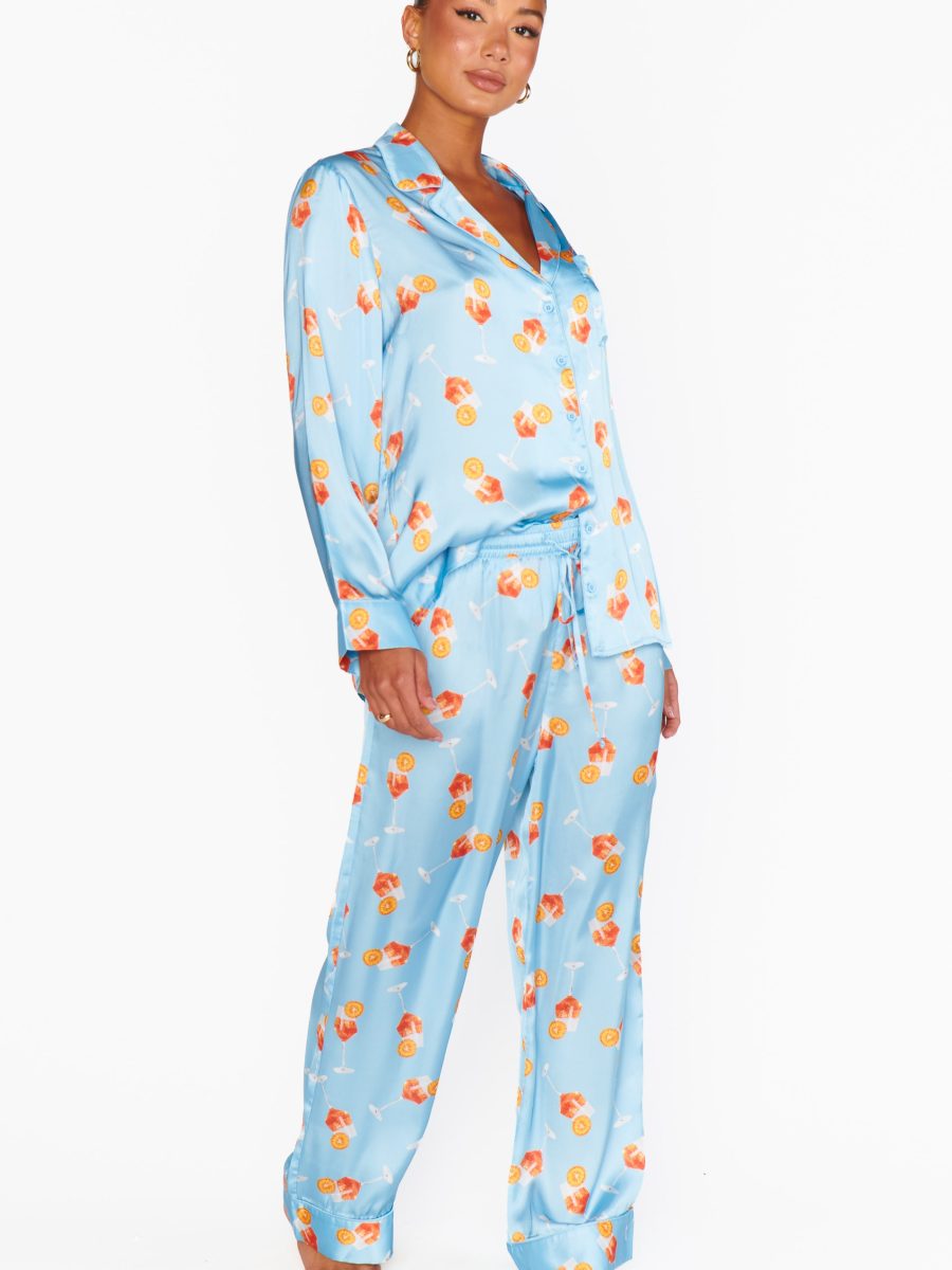 Classic PJ Set ~ Saint Spritz Silky