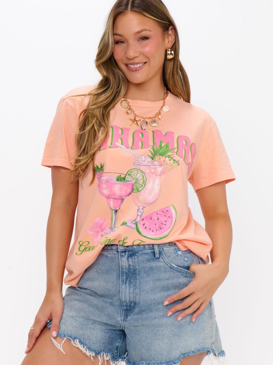 Check In Tee ~ Bahamas Graphic