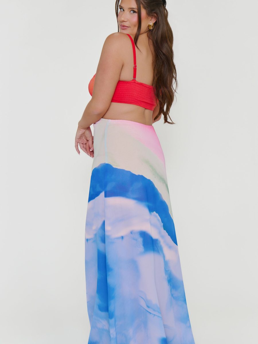 Niki Maxi Dress ~ Sunset