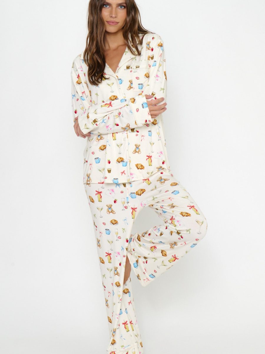 Classic PJ Set ~ Sundays in Paris Jersey