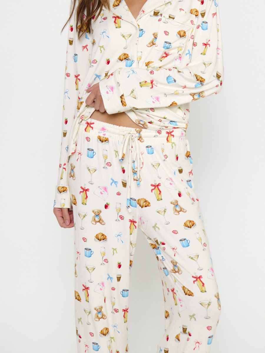 Classic PJ Set ~ Sundays in Paris Jersey