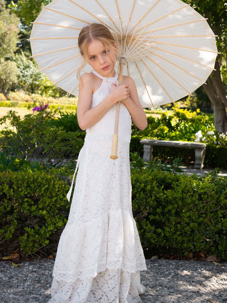 Sweet Pea Dress ~ Ivory Lace