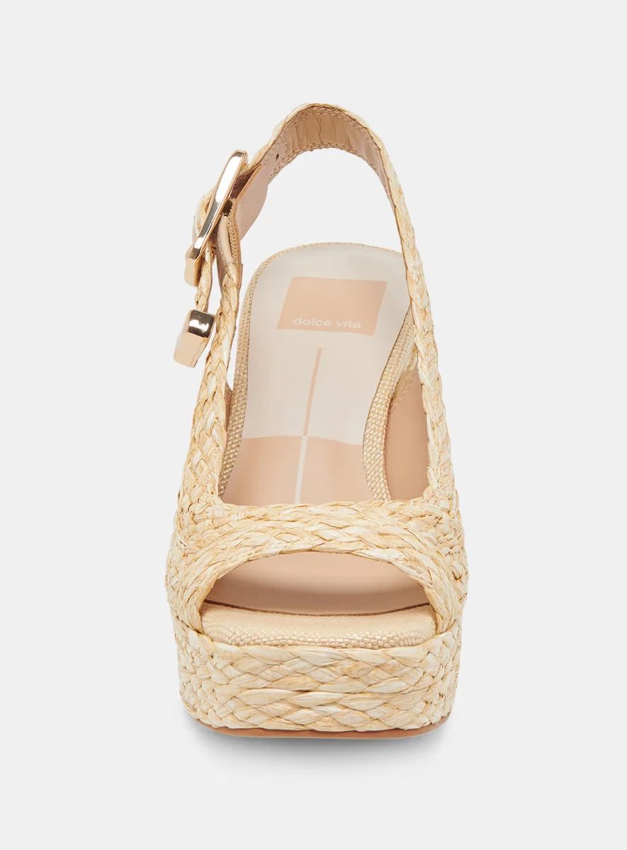 Dolce Vita Flores Platform Heel ~ Light Natural