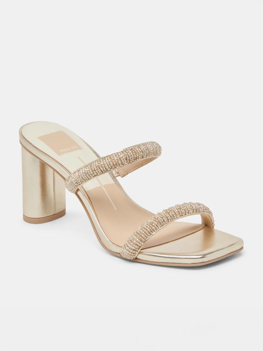 Dolce Vita Nolah Heel ~ Gold Beads