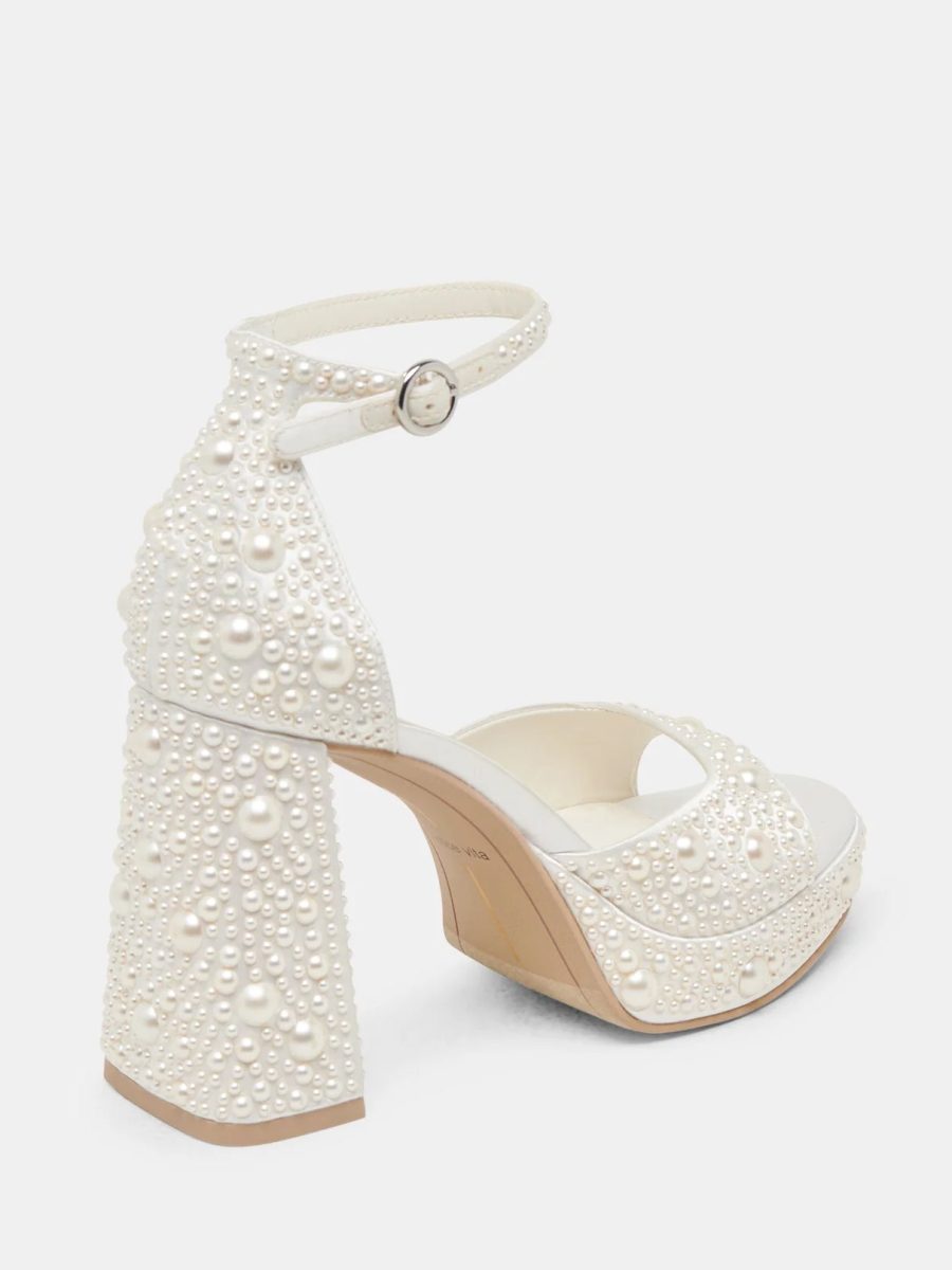 Dolce Vita Pandro Pearl Heel ~ True White