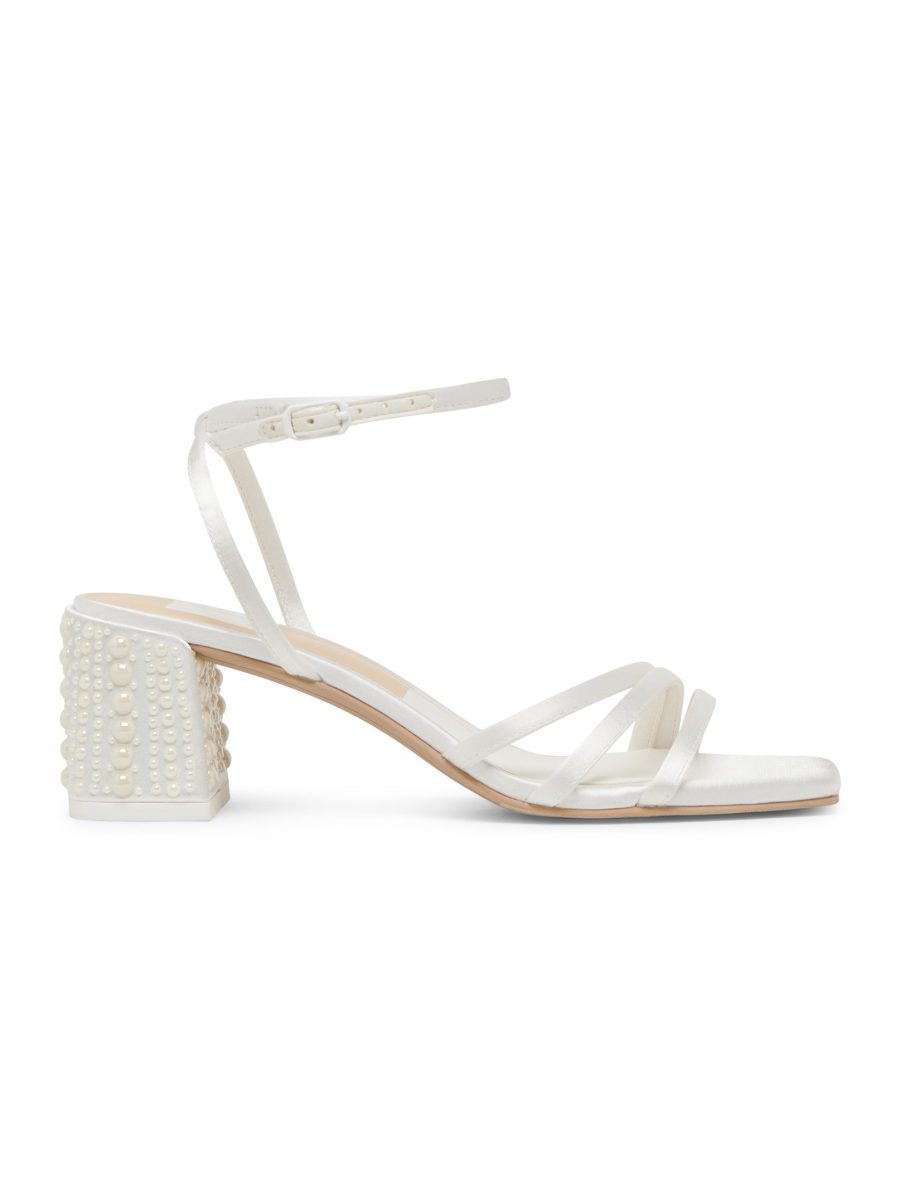 Dolce Vita Ysabel Pearl Heel ~ True White