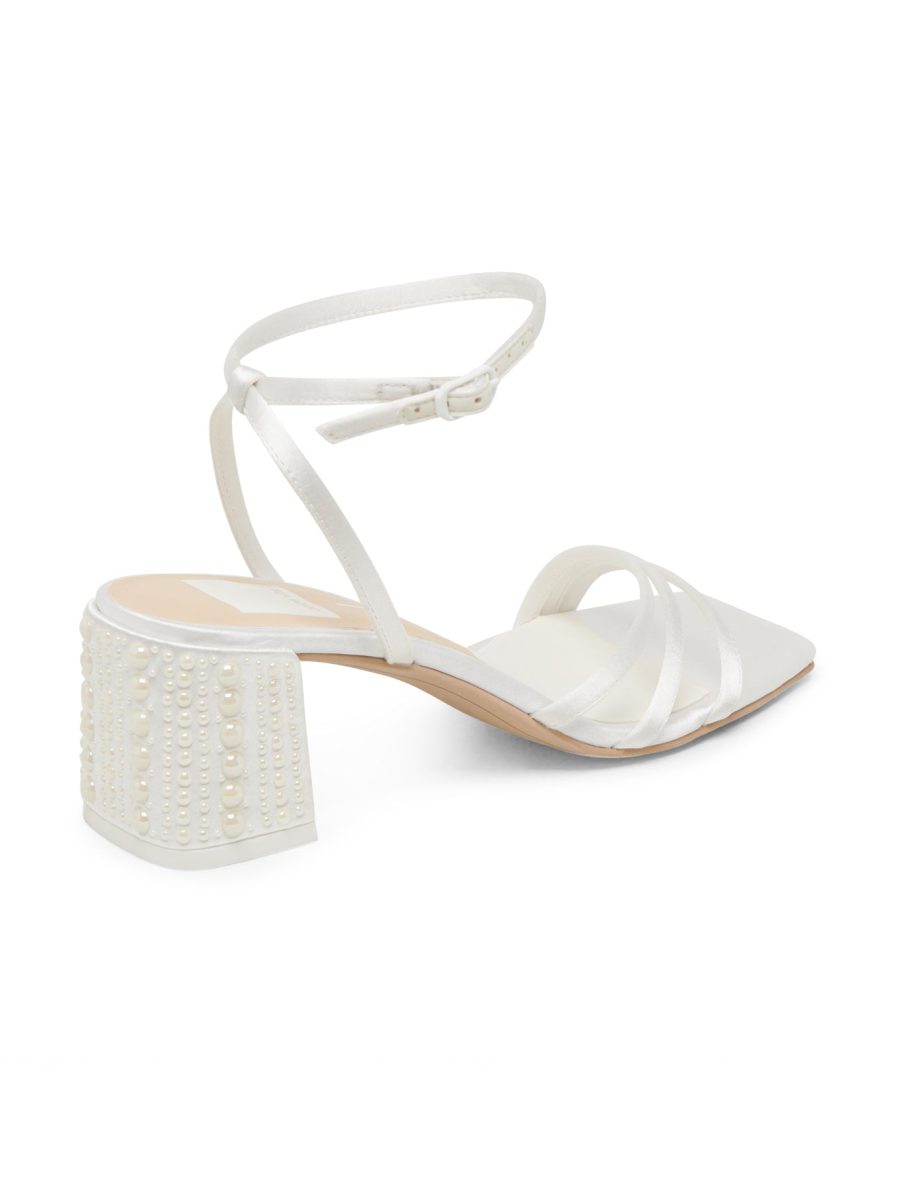Dolce Vita Ysabel Pearl Heel ~ True White