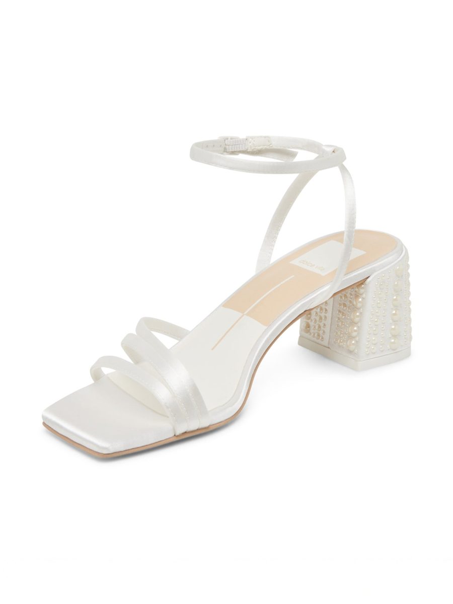 Dolce Vita Ysabel Pearl Heel ~ True White