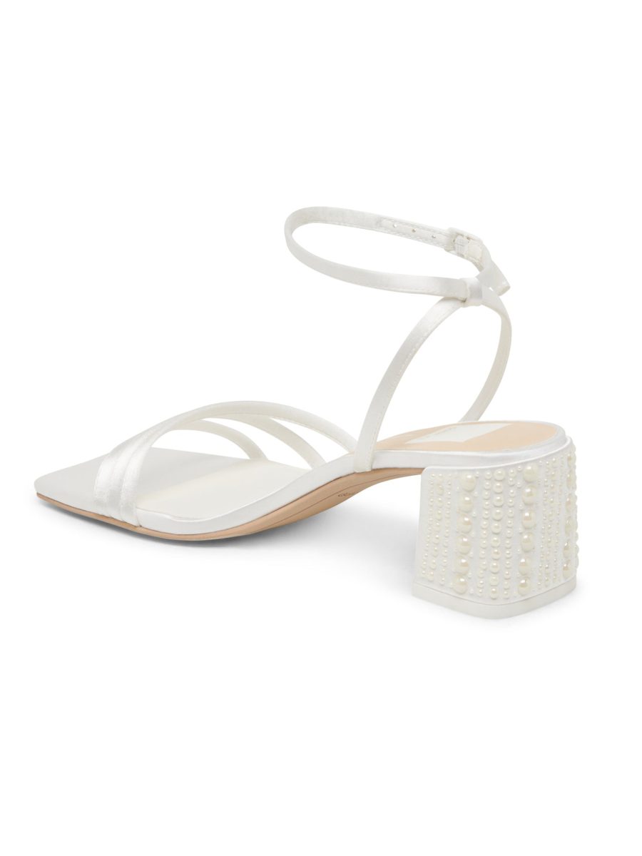 Dolce Vita Ysabel Pearl Heel ~ True White