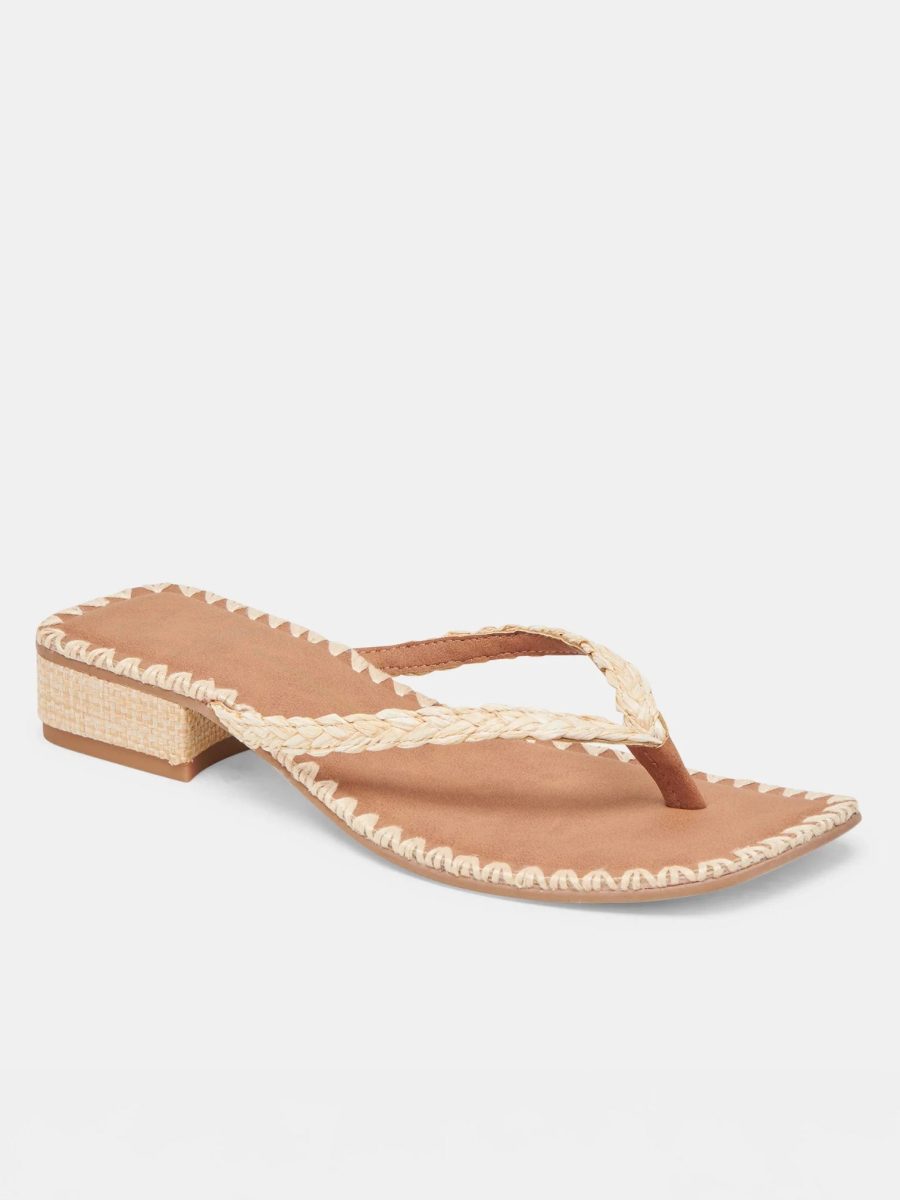 Dolce Vita Barty Sandals ~ Light Natural Raffia