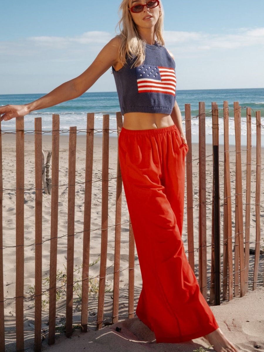 Easygoing Pants ~ Sundried Tomato Linen