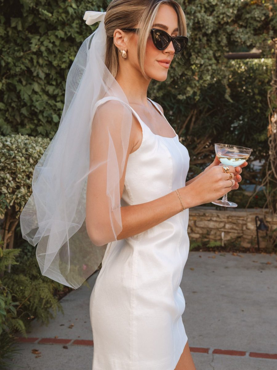 Ari Bow Veil ~ White