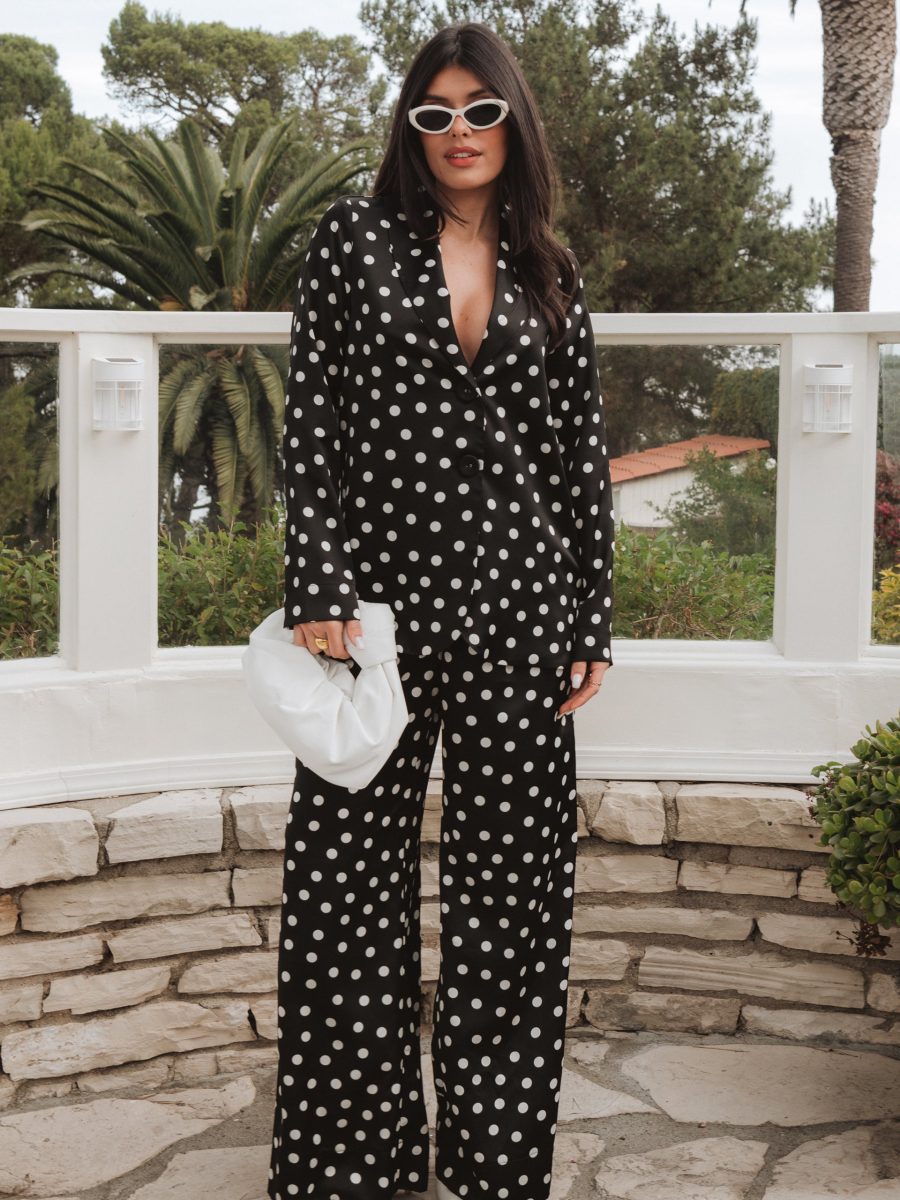 Hayes Trouser ~ Polka Dot