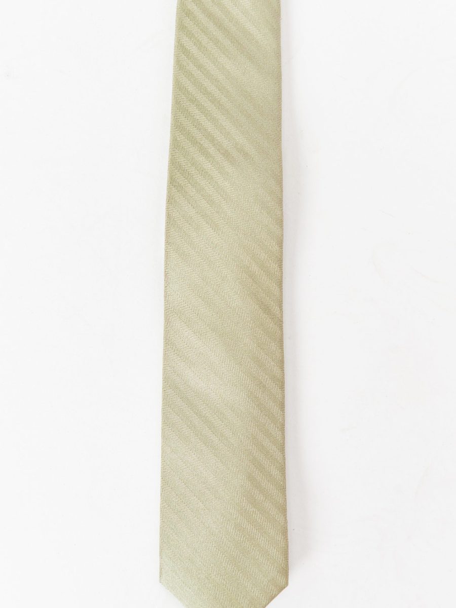 Nico Neck Tie ~ Moss Green Solid