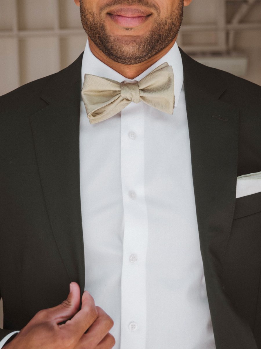 Josh Bow Tie ~ Moss Green Solid