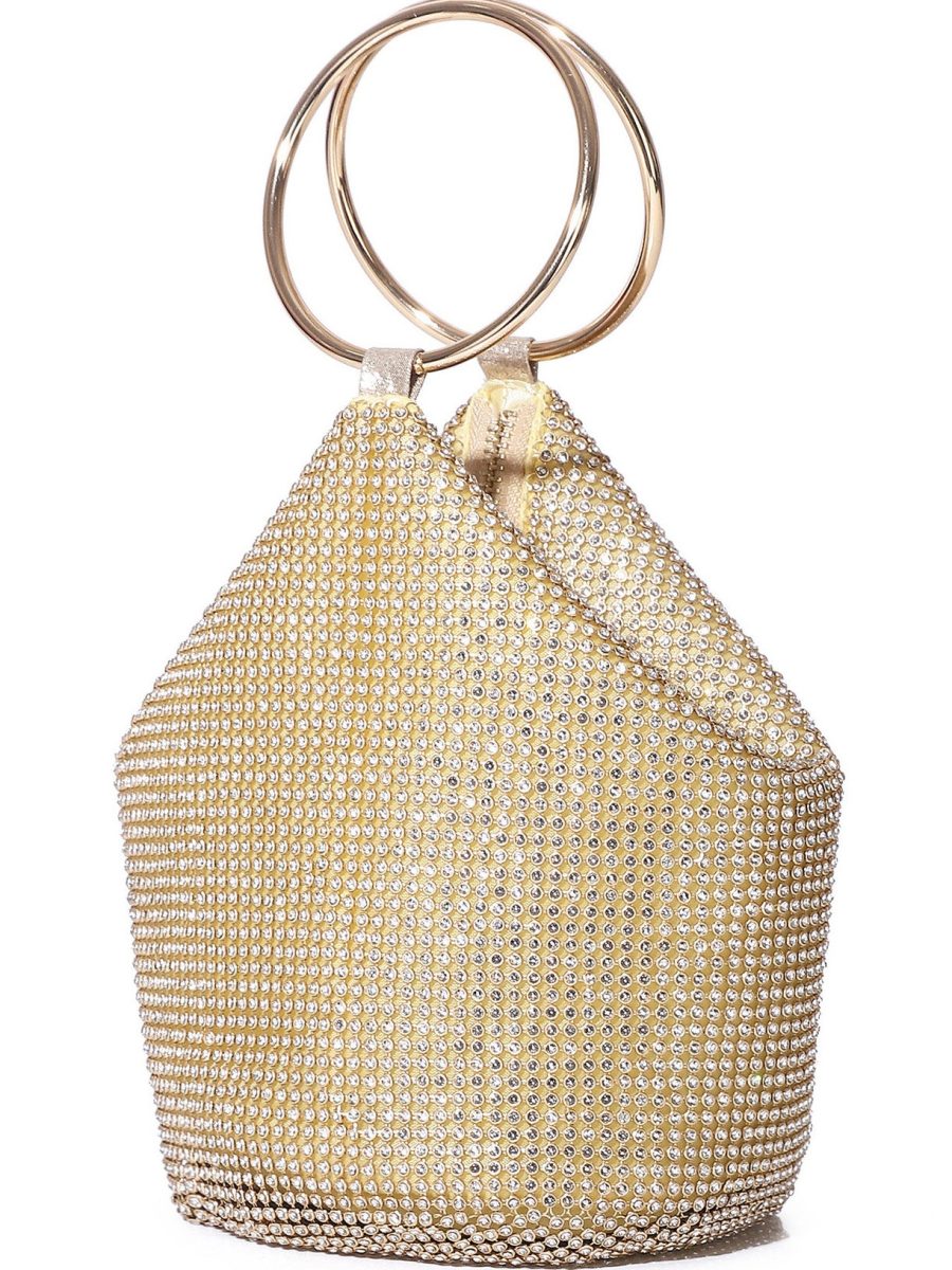 Celeste Crystal Bag ~ Gold