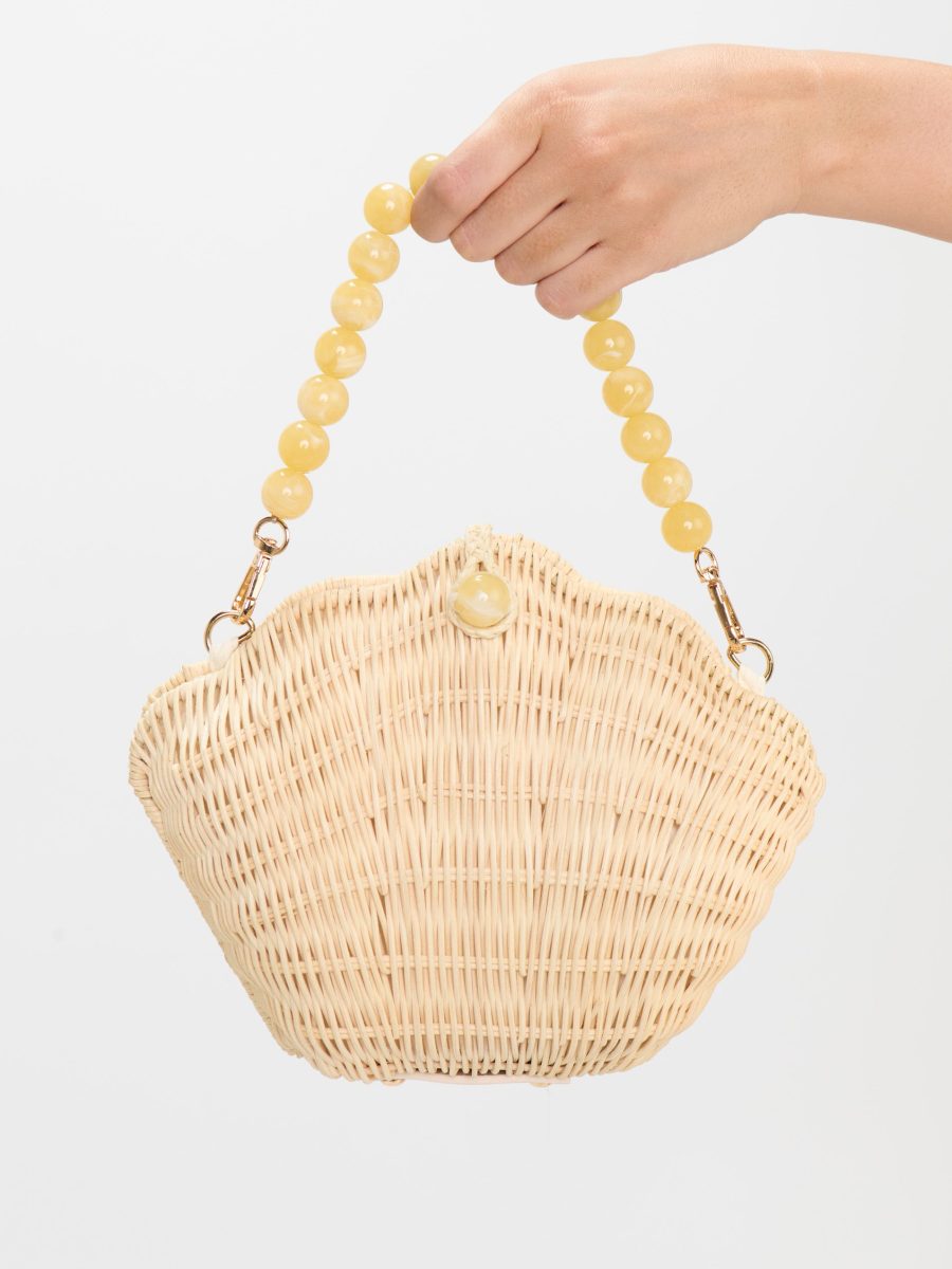 Corsica Shell Bag ~ Natural