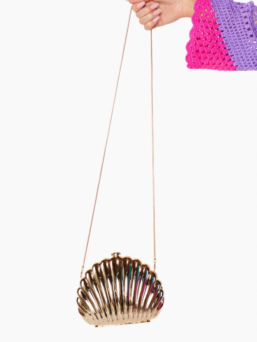 Scallop Bag ~ Gold