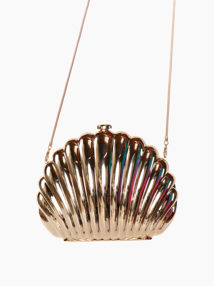 Scallop Bag ~ Gold