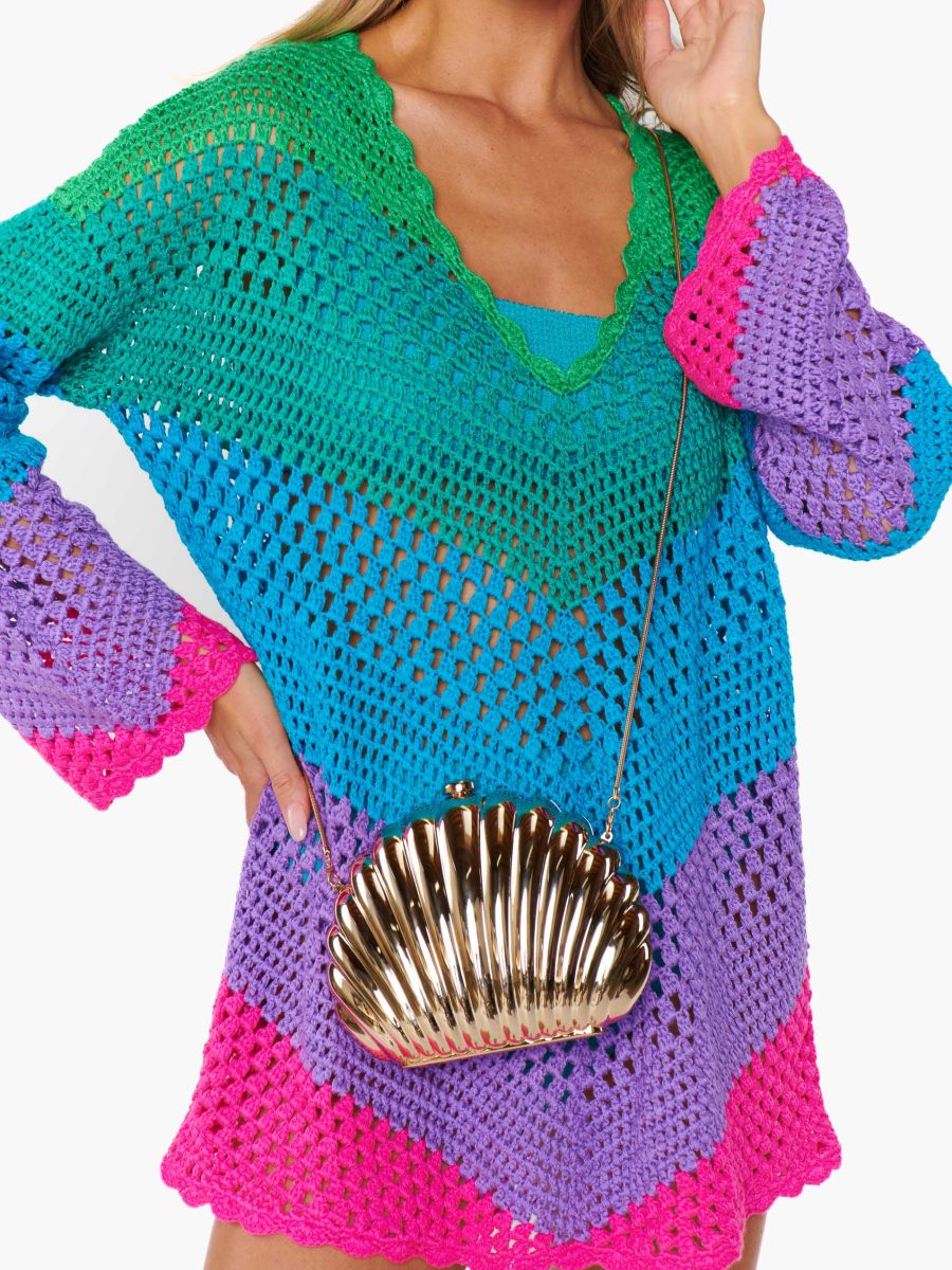 Scallop Bag ~ Gold