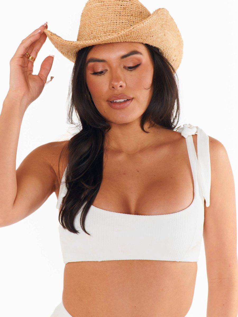 Lack of Color Raffia Cowboy Hat ~ Natural