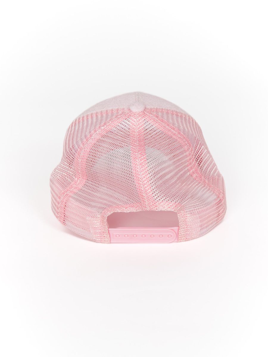 MUMU Terry Trucker Hat ~ Bubblegum Pink