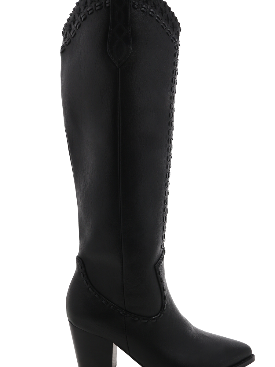 Billini Finley Cowboy Boot ~ Black