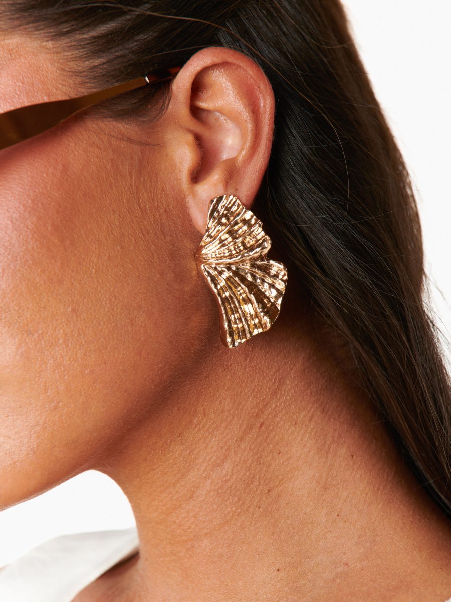 Half Wing Studs ~ Gold