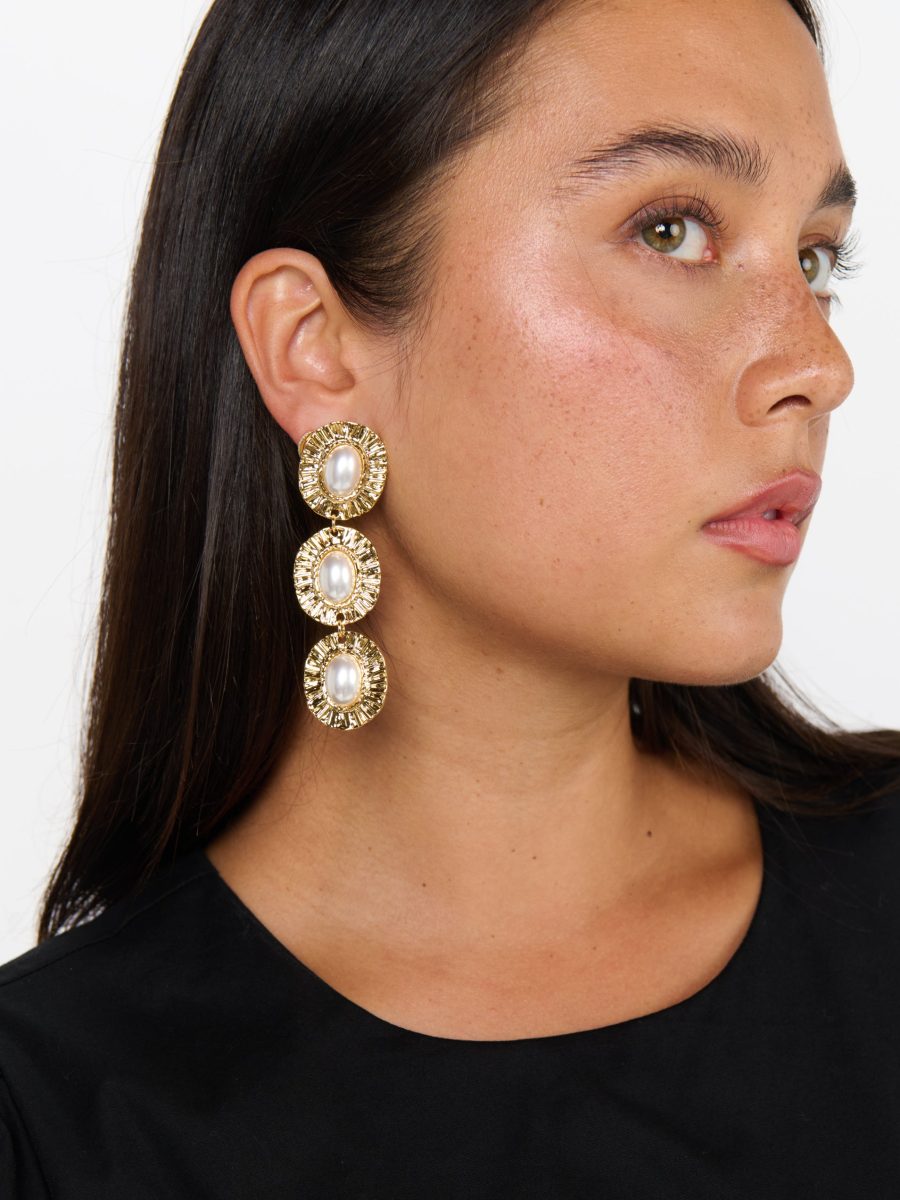 Petit Moments Providence Earrings ~ Gold