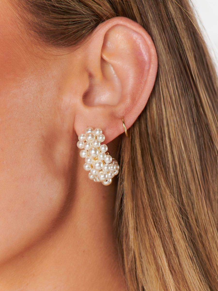 Maisy Hoops ~ Pearl