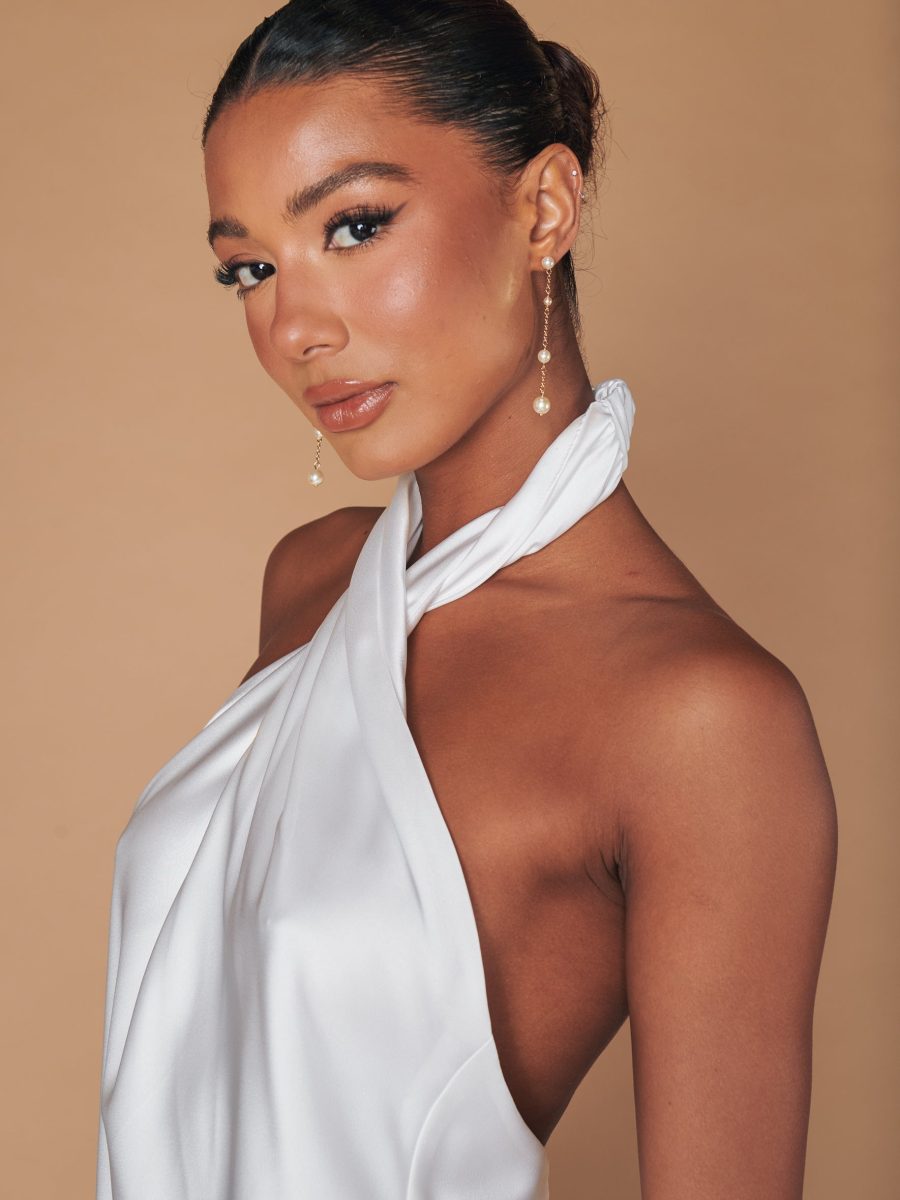 Faithy Jewels Charlotte Earrings ~ Gold/Pearl