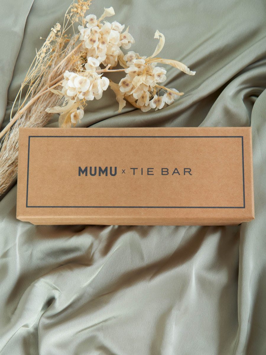 Mumu Weddings x Tie Bar Gift Box ~ Moss Green Solid