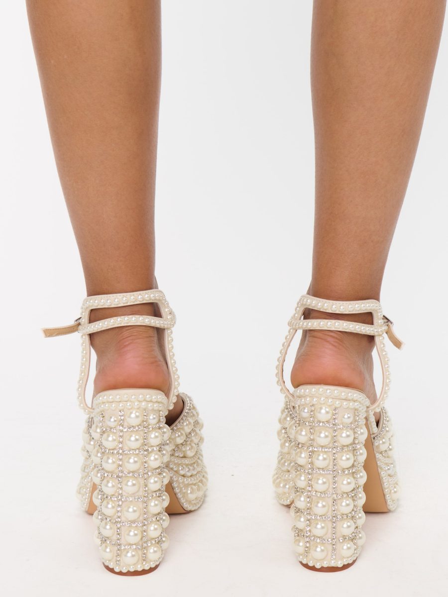 Azalea Wang Astrella Heel ~ White