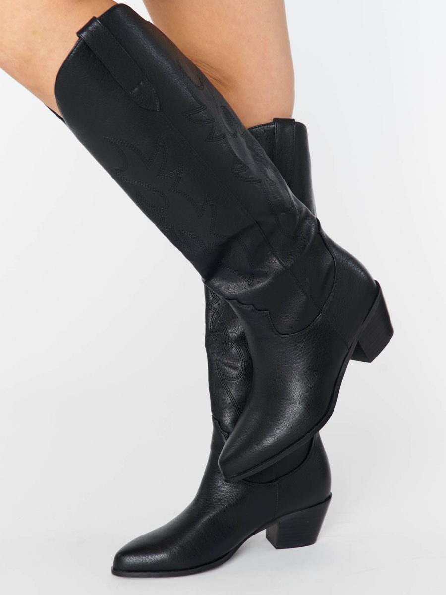 Billini Urson Wide Calf Boot ~ Black