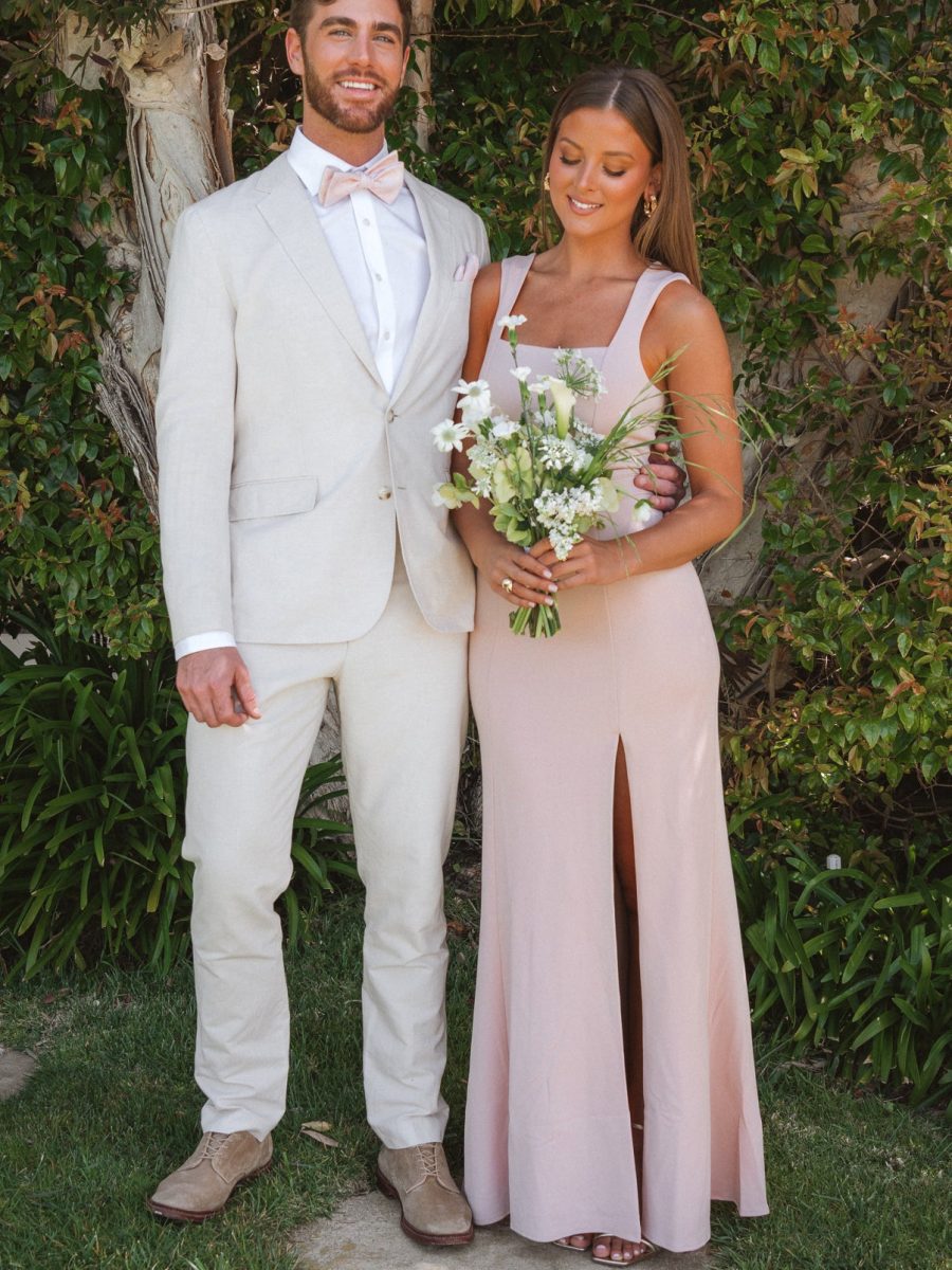 Paris Gown ~ Dusty Blush Stretch