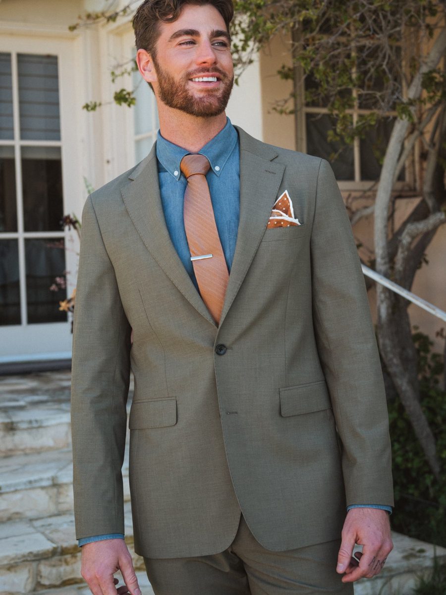 Nico Neck Tie ~ Copper Solid