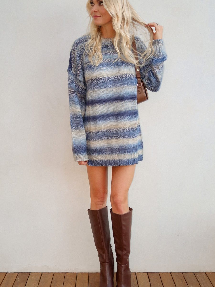 Midnight Blue Knit